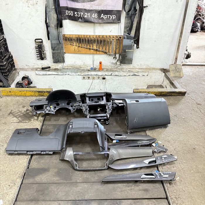 Mercedes W166 W292 шкіряна торпеда панель