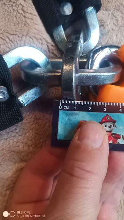 Zapięcie łańcuch z kłódka VINZ LOCKS