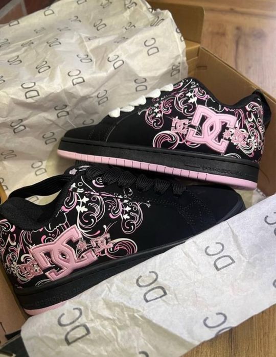 Женские Кроссовки DC Court Graffik Black 36-40