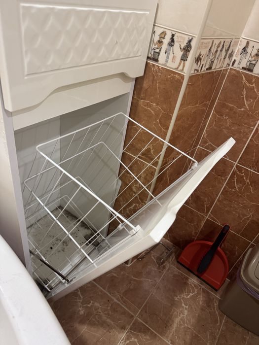 Пенал підлоговий Aqua Rodos Родорс 40 з кошиком