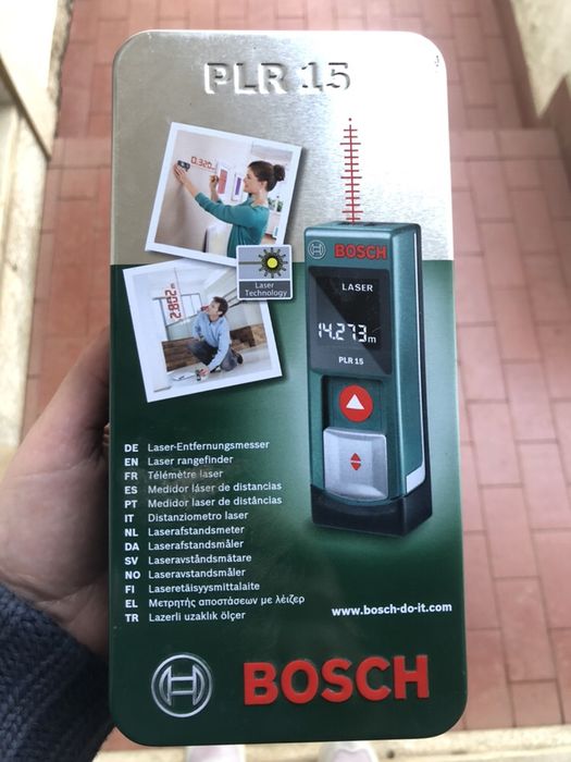 Medidor laser bosch PRL 15