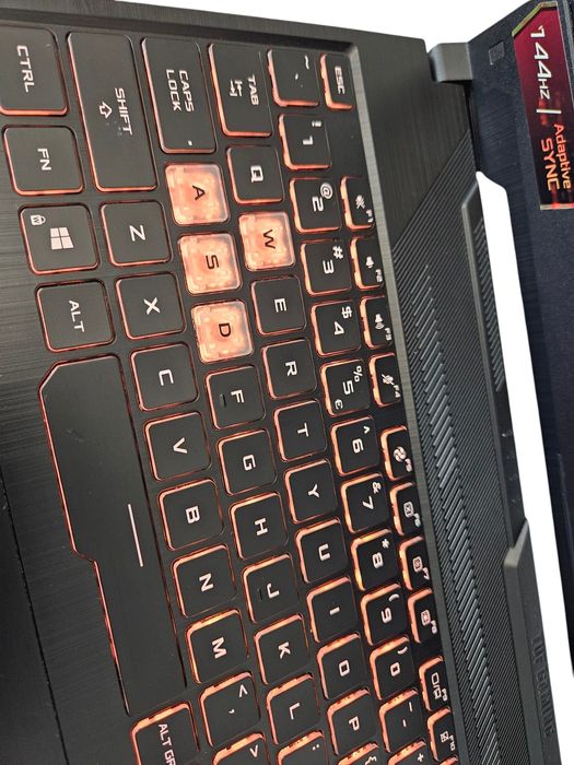 Laptop gamingowy ASUS TUF RTX 3060 i5 11th SSD 512GB RAM 16GB RAM