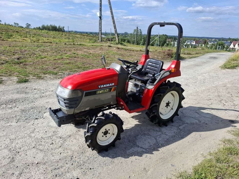Traktorek japoński 4x4 Yanmar AF 17 wspomaganie rewers