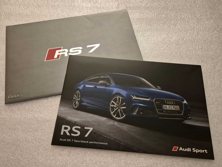 Prospekt Audi RS7 Sportback performance ! ! !