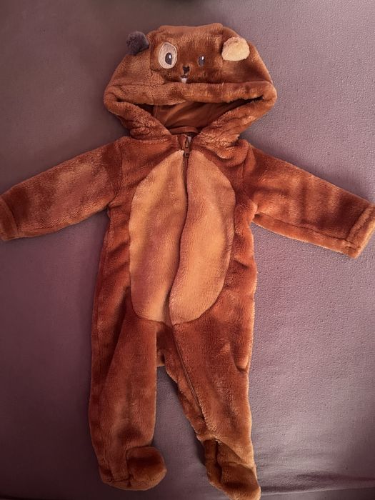 Kombinezon pajac miś 56