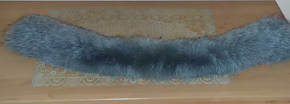 Комір з натурального песця