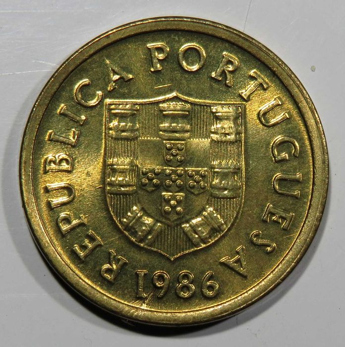 Moedas Republica - 1$00 Modulo Maior 1986 - NOVAS DE ROLO/SACO - Só 2,5€ cada