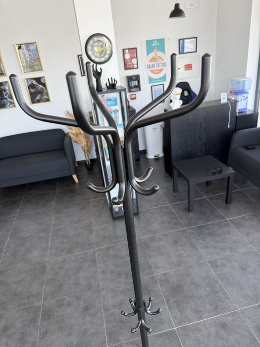 Cabide bengaleiro Preto 181 cm NOVO