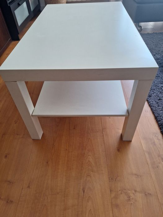 Mesa de apoio/centro branca
