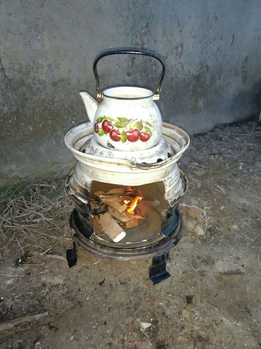 Уличная печка/буржуйка/под казан/для готовки на дровах