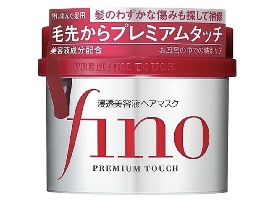 Маска для пошкодженого волосся  shiseido fino premium touch hair mask