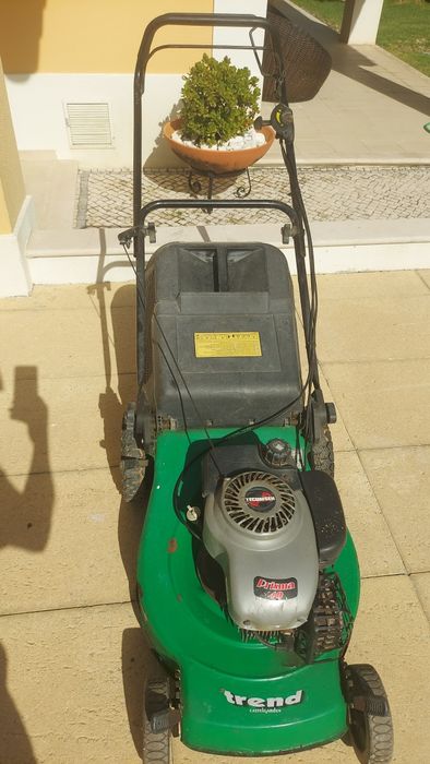 Corta relva com motor de combustão 4CV e com tracção.
