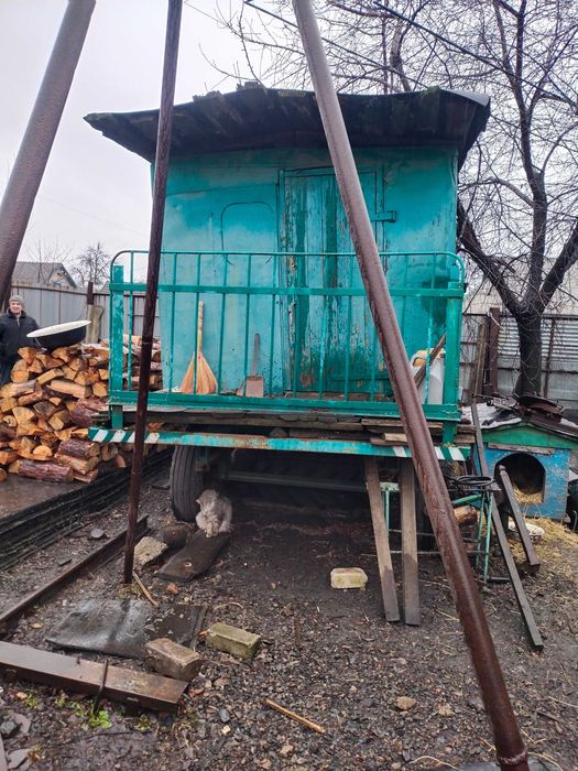Прицеп(будка) для сторожей,бочка (пиво-квас).
