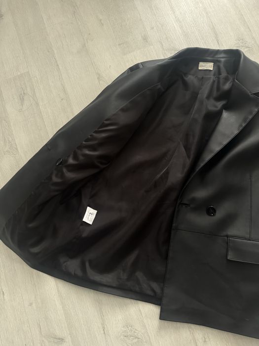 Шкіряний піджак,шкіряний жилет