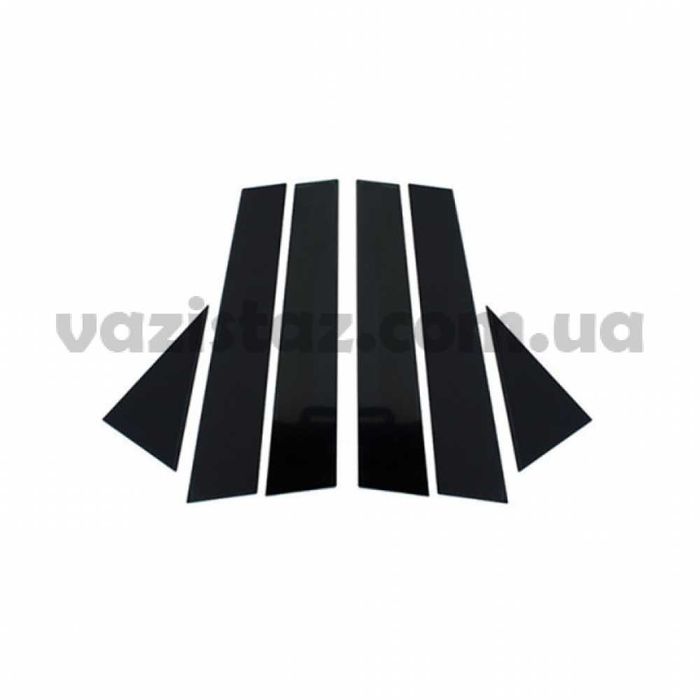 Накладки (наклейки) на стойки дверей Volkswagen Passat NMS B7 B8 USA
