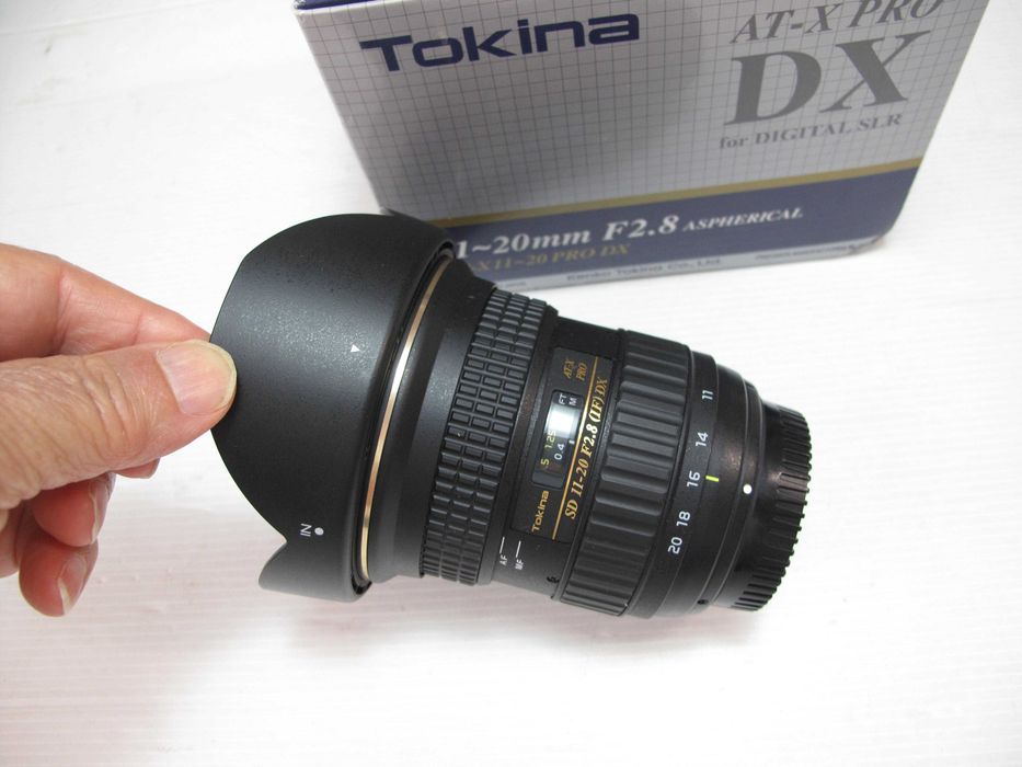 Tokina SD 11-20 2.8 ATX PRO para nikon como nova