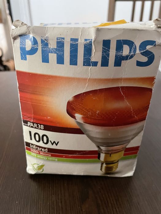Lâmpada infravermelhos Philips