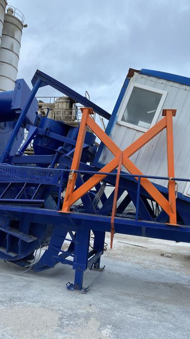 Мобильный бетонный завод 60 м3 (Сделано в Турции)