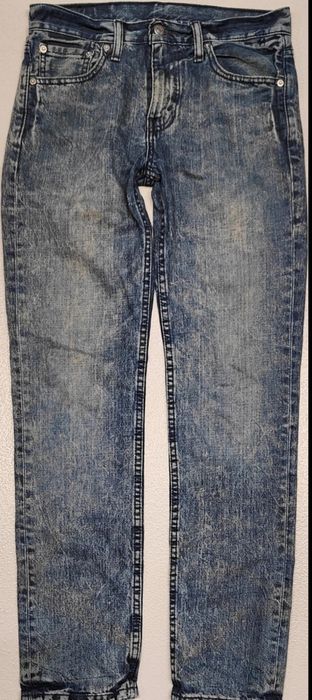 Wr) Levi's 511 oryginalne spodnie jeansowe Roz.30/32