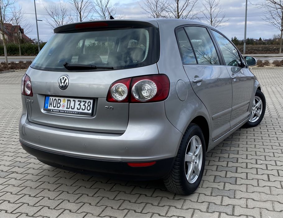 VW Golf Plus 2.0 benzyna 150KM, tempomat, Alu, grz fotele Zadbany, 1WŁ