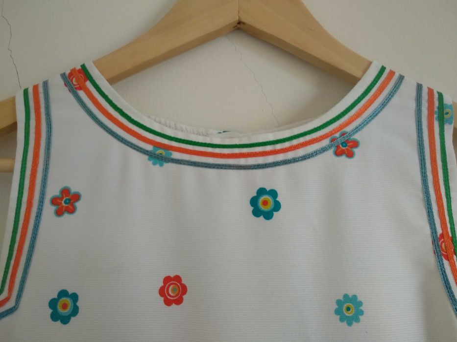 Vestido Floral Criança 12 Anos