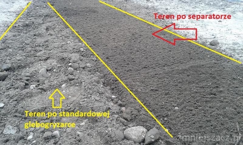 Glebogryzarka Separacyjna Warszawa , niwelacja terenu, trawniki,