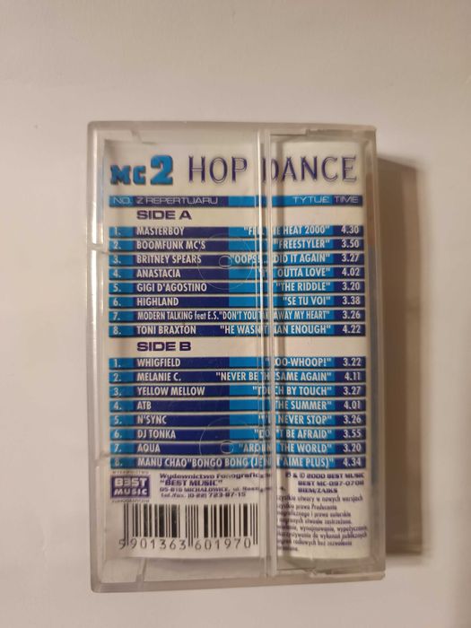 Hop Dance vol.1 + Hop Dance vol. 2  kasety
