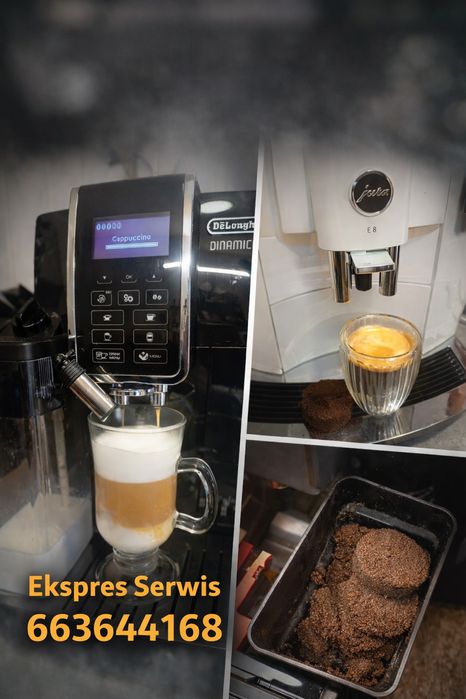 Naprawa i serwis ekspresów do kawy odbiór od klienta