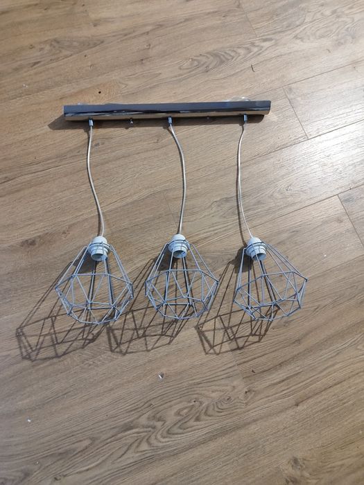 Żyrandol loft do jadalni