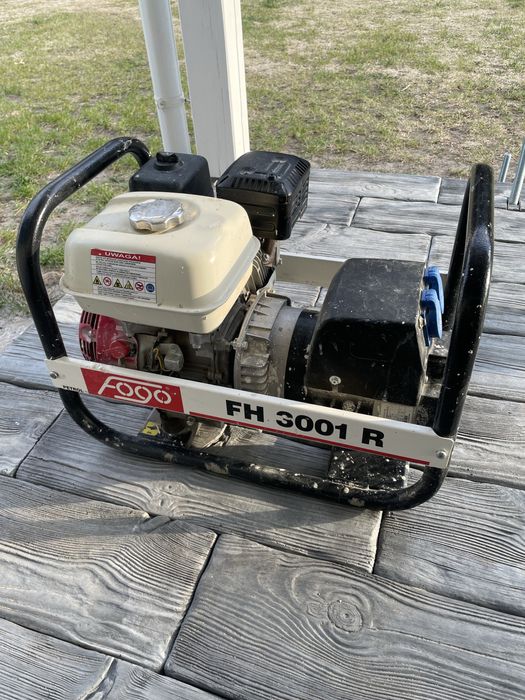 Agregat prądotwórczy Fogo FH 3001 R , silnik honda GX200