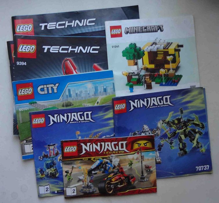 Инструкции к сборке конструктора Лего LEGO разные: 72 грн