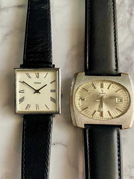 Relógios Yema Corda Manual e Automático (Precisam de Revisão)