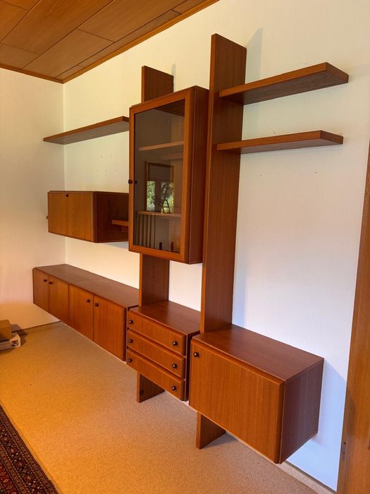 Skandynawska mebloscianka tekowa Stan bdb