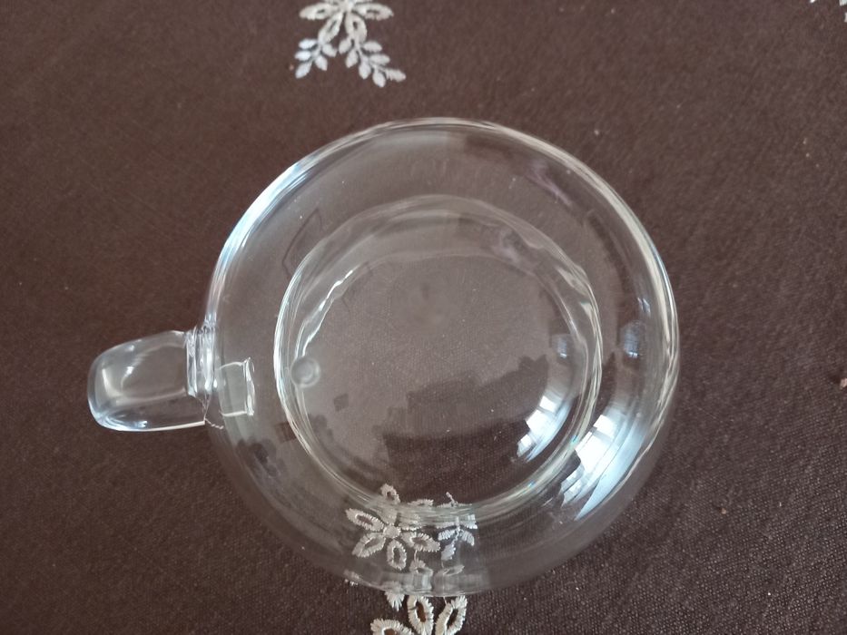 Filiżanki szklane do espresso