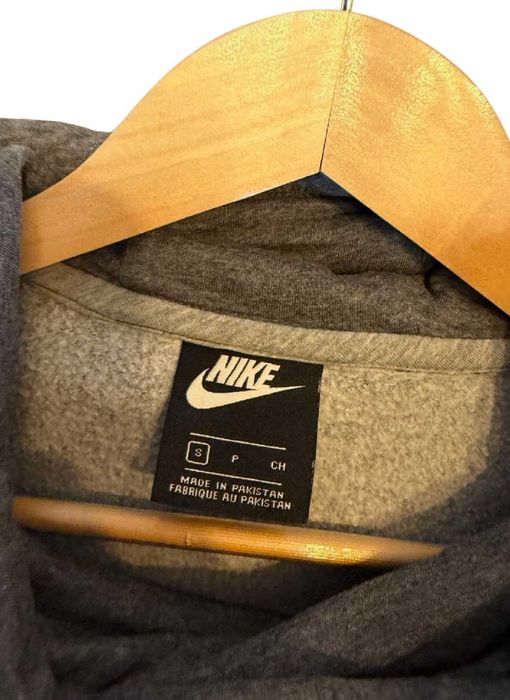 Bluza z kapturem Nike szara s