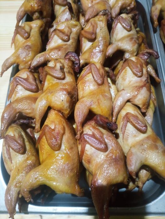 Перепёлка горячего копчения