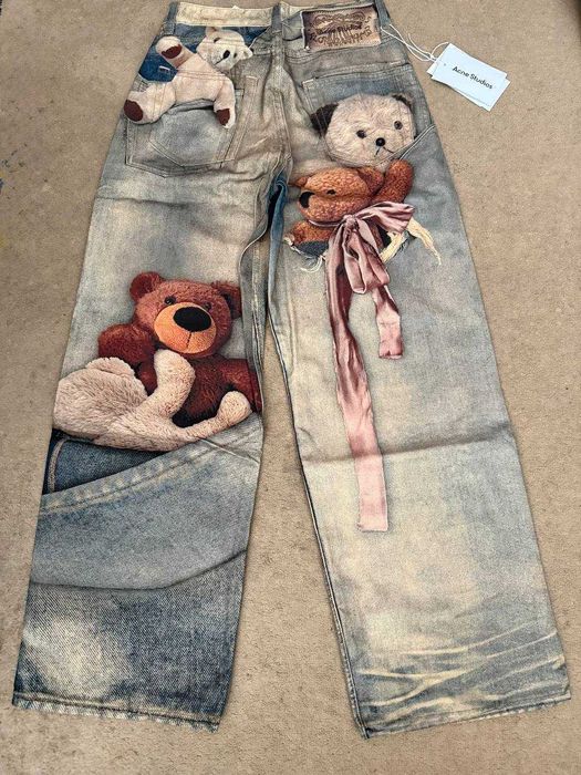 В наявності | Штани Acne Studios jeans джинси rap baggy