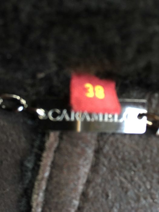 Casaco Caramelo - pele carneiro