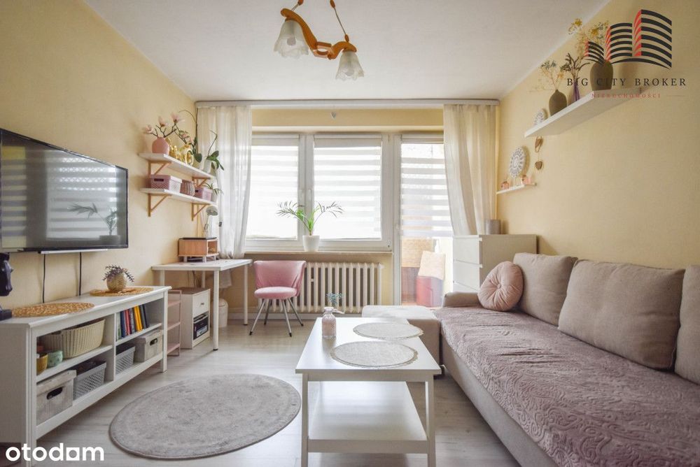 2 pokoje, oddzielna kuchnia, 2 balkony | 52 m²