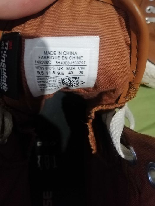 Converse ALL STAR 43р 28см КОЖА ОРИГИНАЛ