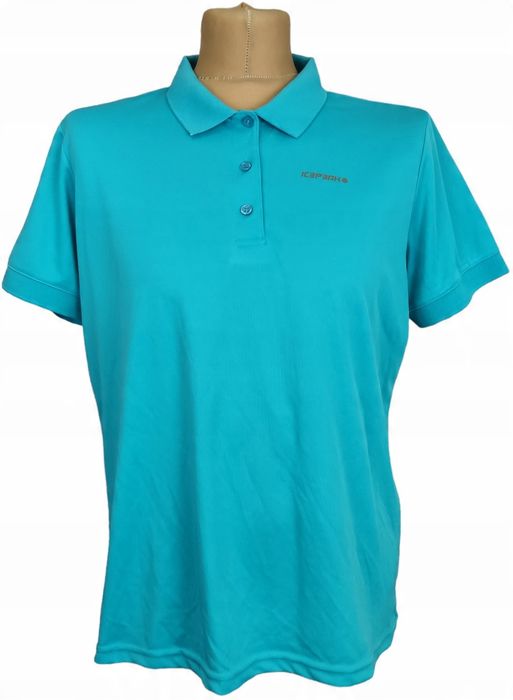 Icepeak sportowa koszulka polo turkusowa 48