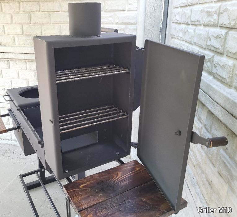 • 3/4/5 мм! ОТ ЗАВОДА! Мангал Барбекю Смокер Гриль / Печь Под Казан