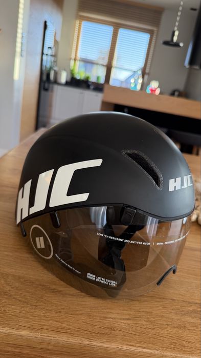 HJC Kask rowerowy triathlonowy ADWATT 1.5 czarny rozm M