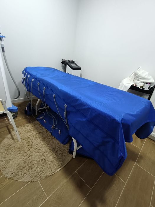 Máquina de pressoterapia - excelente estado (sem uso)