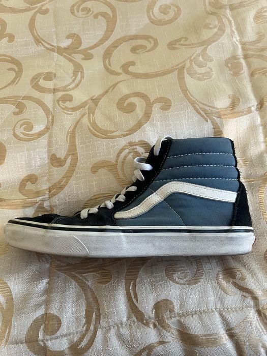 високі кеди Vans Sk8-Hi із замші та матеріалу