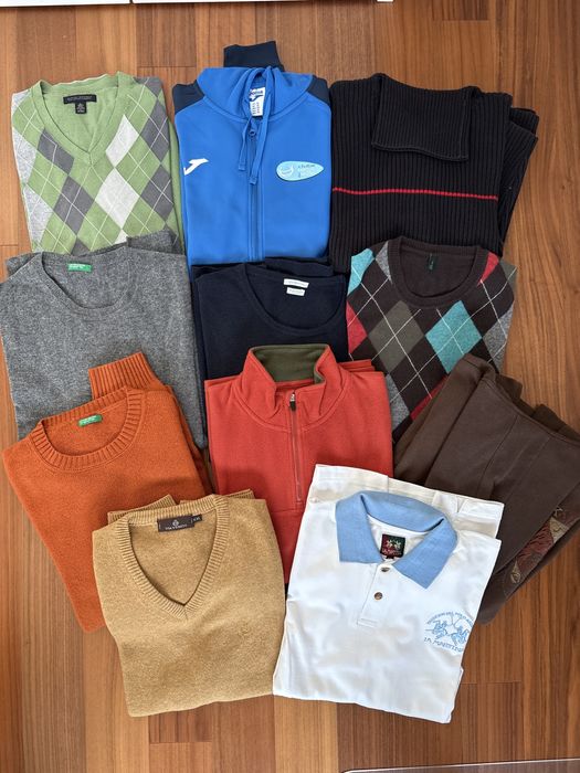 Roupas de homem tamanhos grandes