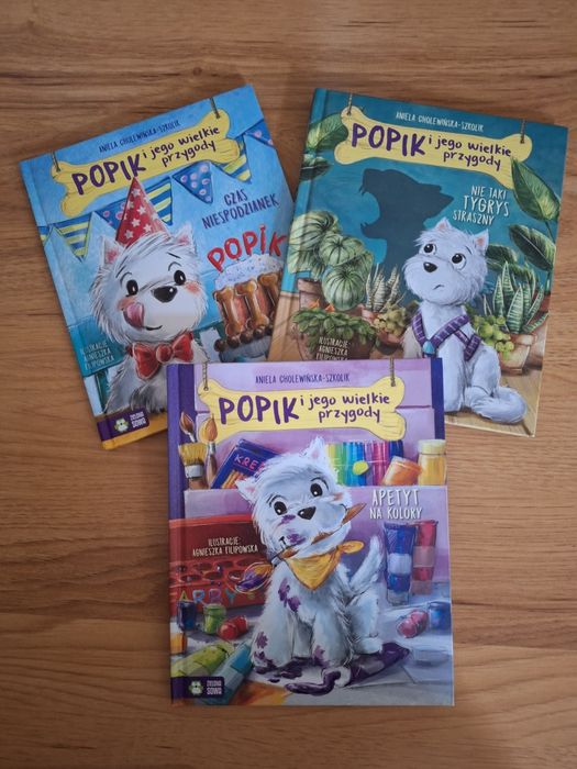 Książki Popik i jego wielkie przygody