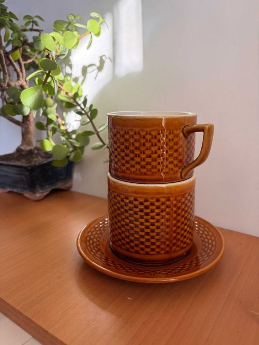 Secla . conjunto de chávena almoçadeira