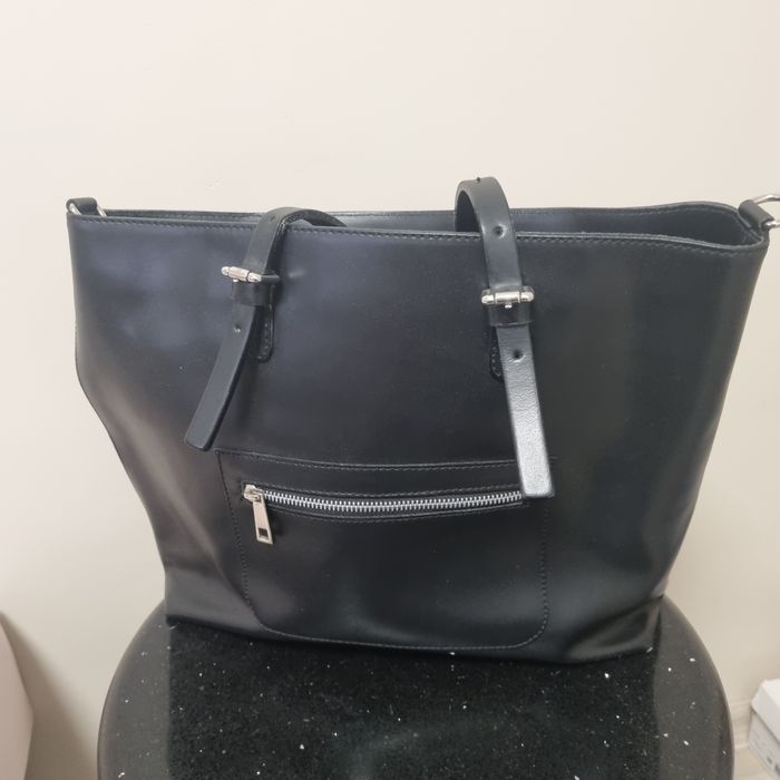 Torebka shopper Ryłko czarna