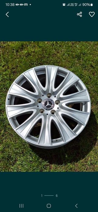 Оригінал литі диски Mercedes Benz R18 w212 w213 w166 ML GLC GLE